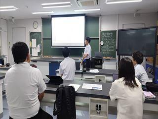 発表中