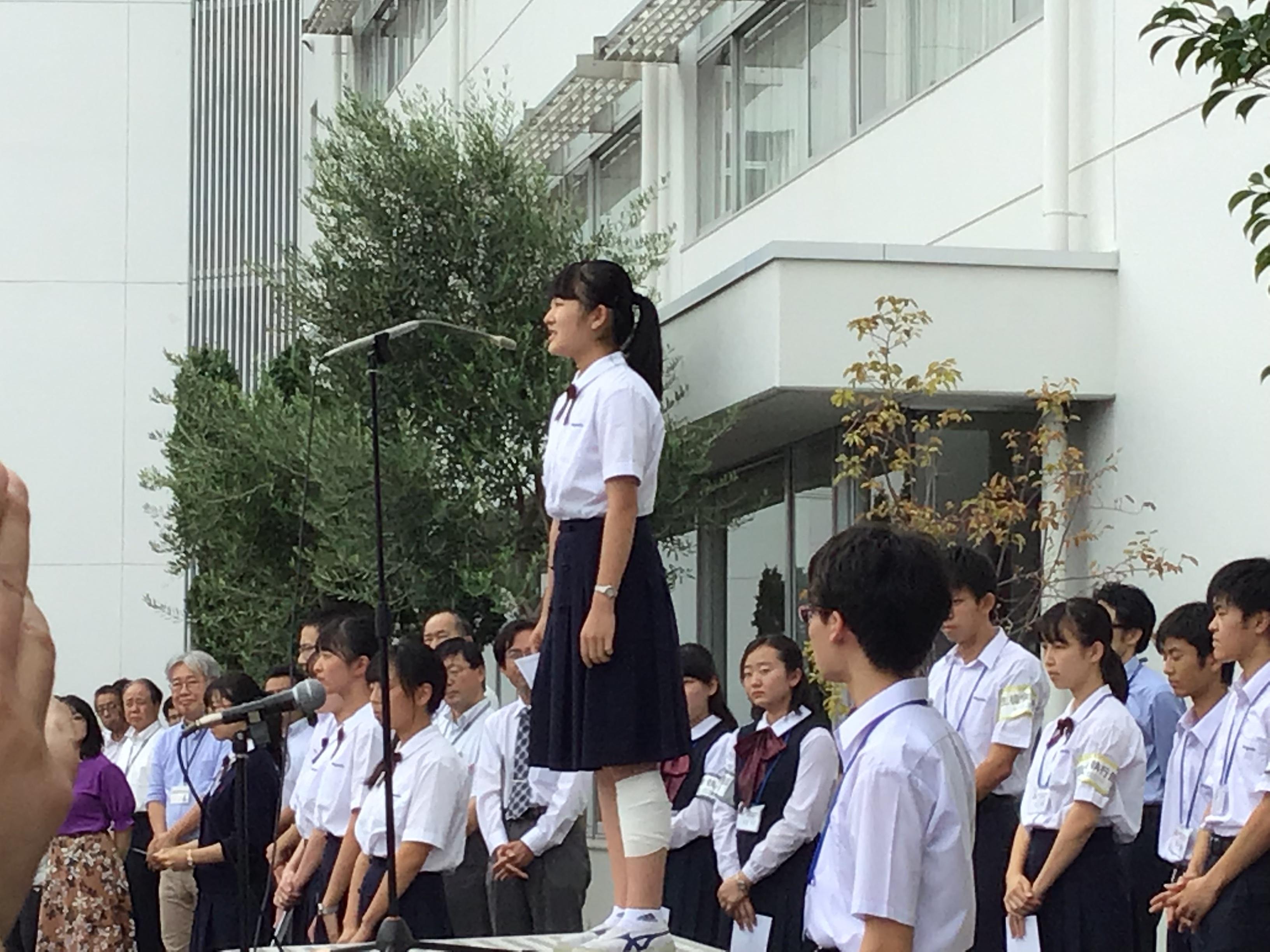 全校集会 高3学年通信 学校ブログ 雲雀丘学園中学校 高等学校