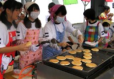 ５６期生通信 文化祭模擬店 がんばりました